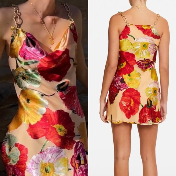 cult gaia Dresses & Skirts - Cult Gaia Nerida Mini Floral Dress